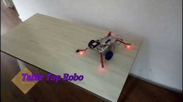 Table Top Robot | With Atmega 16 Microcontroller using embedded C |  At Lema labs,IITM Research Park