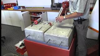 How to install fischer FIS V chemical mortar