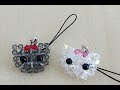 リボン猫のストラップの作り方^^♪