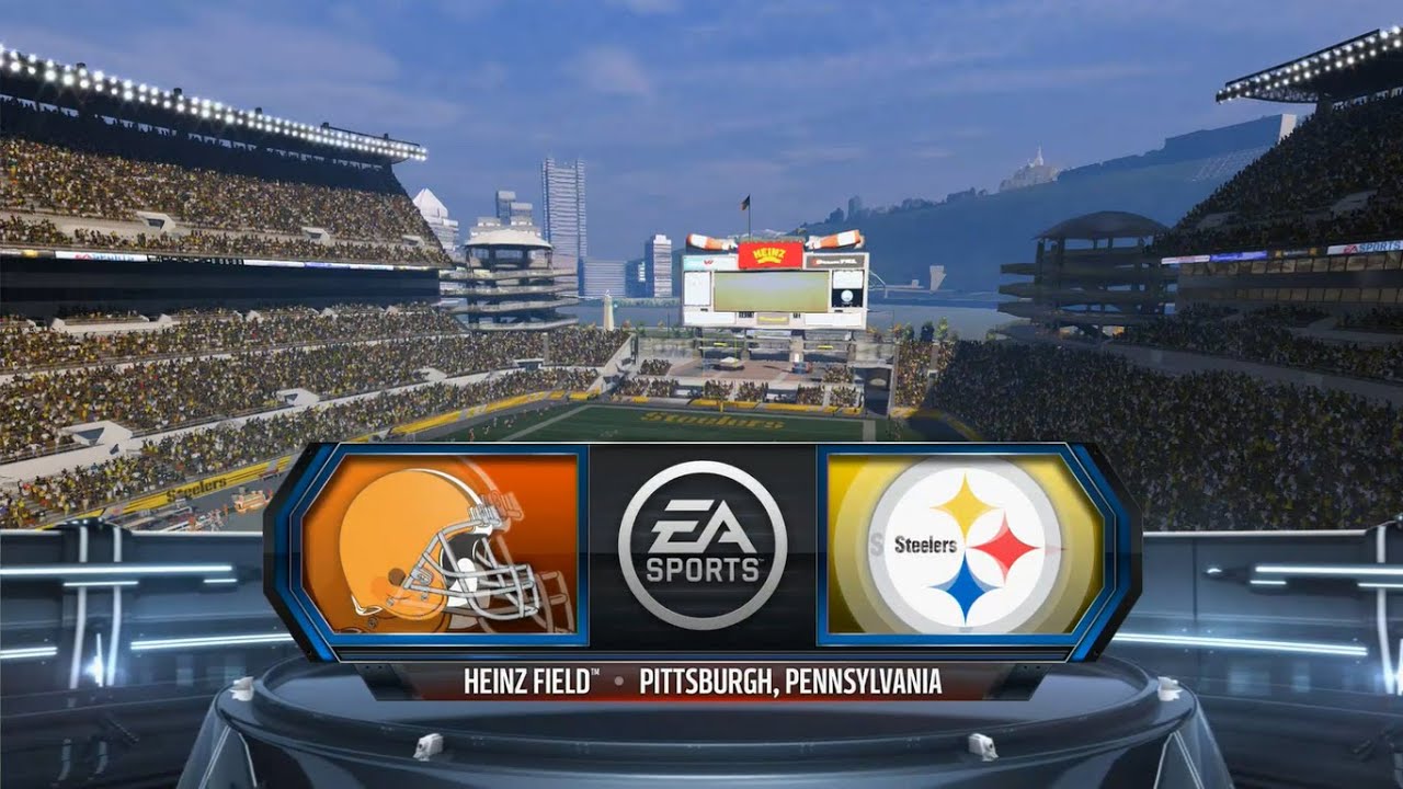Madden 15 Pre-Game l Browns vs Steelers