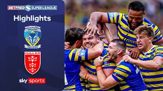 Super League champions in a battle! | Warrington Wolves vs Hull KR | Super League highlights