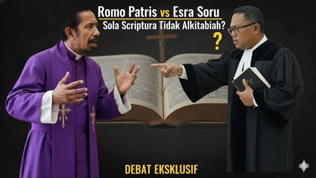 Seru!! Jawaban Telak Romo Patris Alegro untuk Esra Soru: Benarkah Alkitab Satu-Satunya Otoritas?