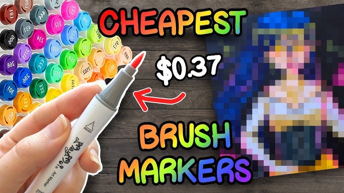 CHEAPEST MARKERS EVER?! // review of the abeier markers 