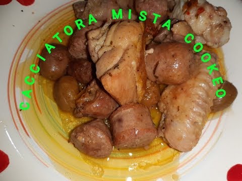 CACCIATORA MISTA COOKEO - YouTube