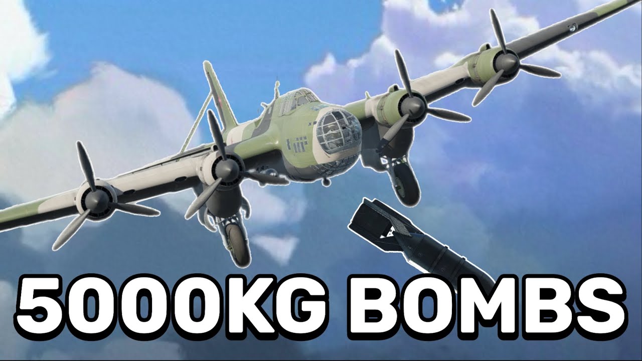 Bomb Mobile Using the Biggest Bombs💥 - War Thunder Mobile - YouTube
