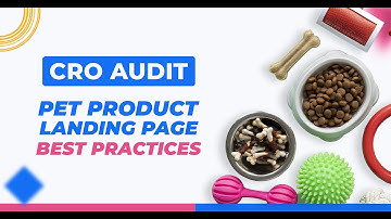 Pet Product Landing Page Best Practices and More Landing Page Audits
