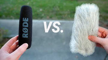 Foam Windscreens vs. Dead Cats - Which to Use?