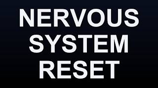 NERVOUS SYSTEM RESET | 3 Hour Frequency for a Mind That Won't Stop Racing (4K)
