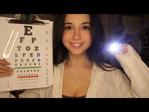 ASMR Cranial Nerve Exam 💤😷 (Soft-Spoken Lofi)