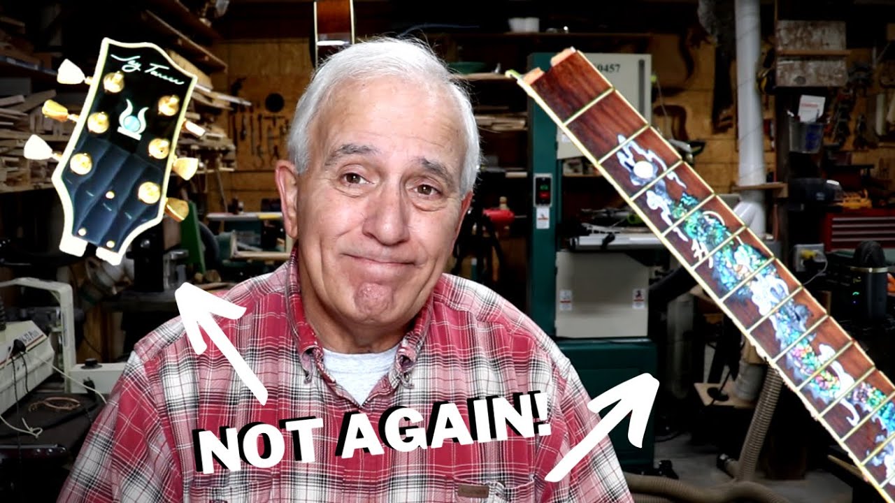 623 RSW How Do You Fix This??? ANOTHER BROKEN NECK Electric Guitar!!! YouTube