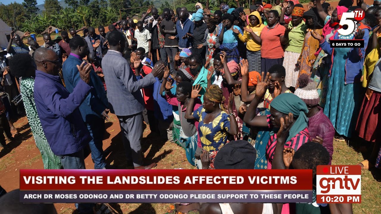 SUPPORTING THE LANDSLIDES VICTIMS IN BUKWO