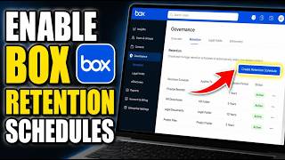 How to enable Box governance retention schedules - Detailed Guide News