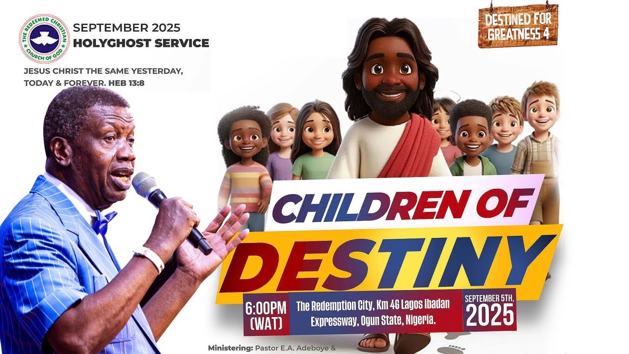 RCCG SEPTEMBER 2025 HOLY GHOST SERVICE - YouTube
