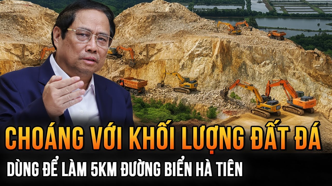 Hà Tiên Lấn Biển 5 Km: Sự Thật Chấn Động Về Nguồn Đất Đá Và Tham Vọng 11 Km