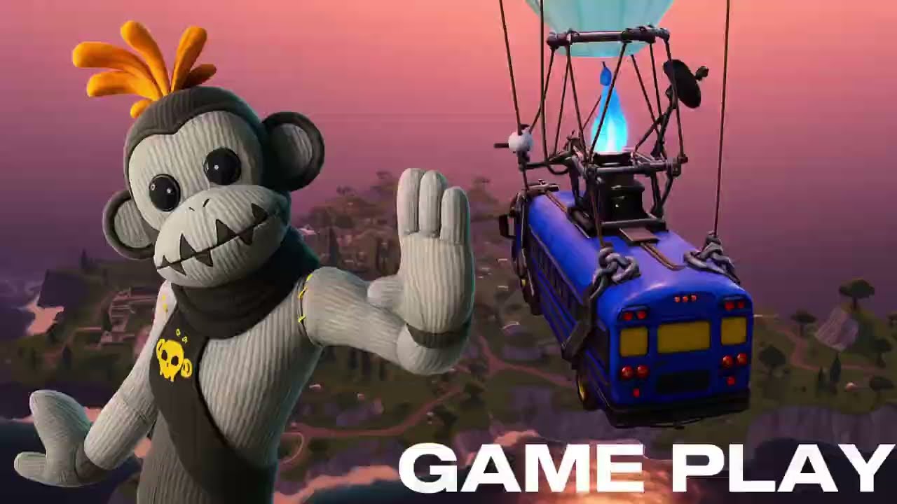 FORTNITE BLITZ ROYALE WITH NEW GHOST MONKS SKIN GAME PLAY