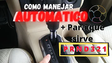 ¿Cuántas velocidades tiene un automático?