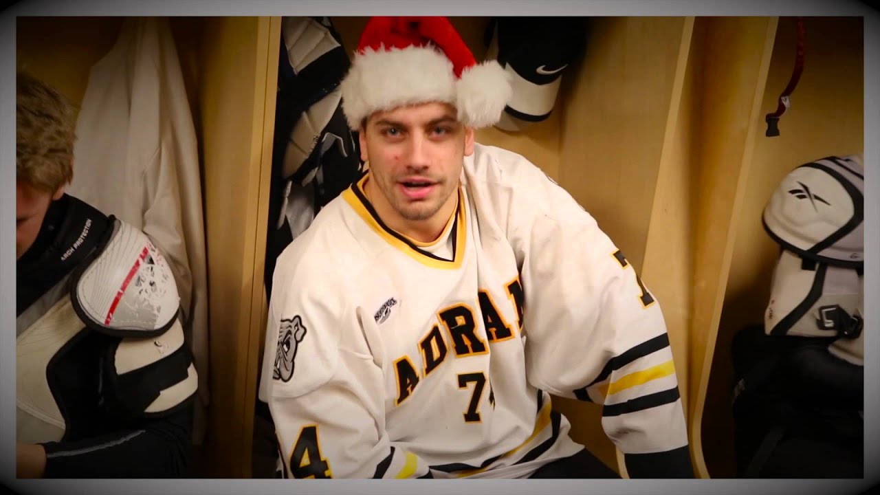 Adrian College Men's Hockey Wishing You a Merry Christmas