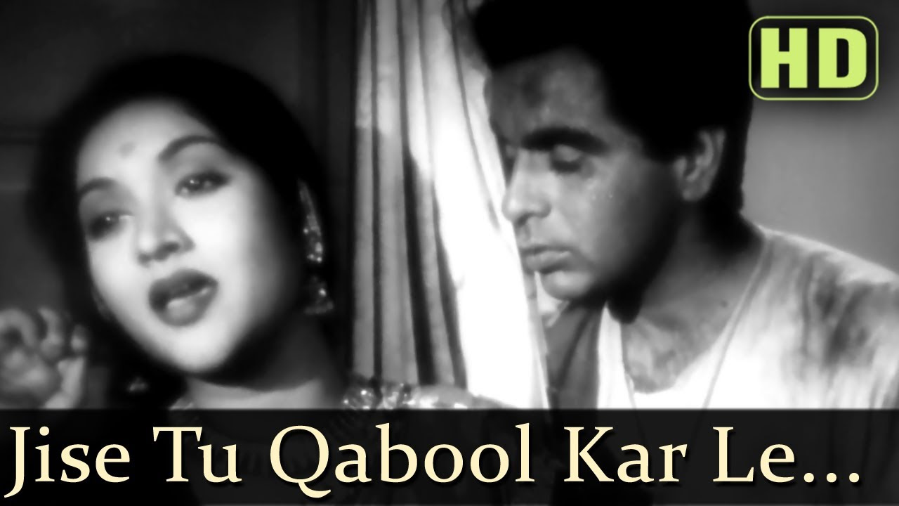 Jise Tu Qubool Karle HD   Devdas 1955 Songs   Dilip Kumar   Vyjayantimala   Lata Mangeshkar