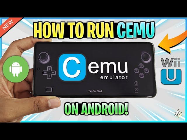 NEW! 🔥 TRYING CEMU ON ANDROID  WII U EMULATOR ANDROID!? 