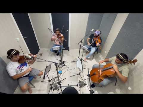 Gravação com Quarteto de Cordas (Strings) - Rich Lima (Prod) e Ronaldo Oliveira (Arr)