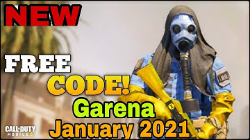 Call of Duty Mobile Garena New Free Redeem Codes January 2021 | New Redeemption Code Codm Garena