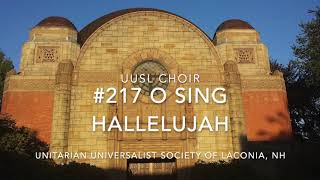 Hymn - Uusl Choir - O Sing Hallelujah