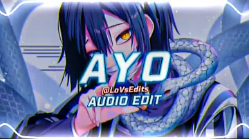 AYO - Dhurata Dora & DJ Geek - { Audio Edit } - [warning don't use earphones] - LoVsEdits 2