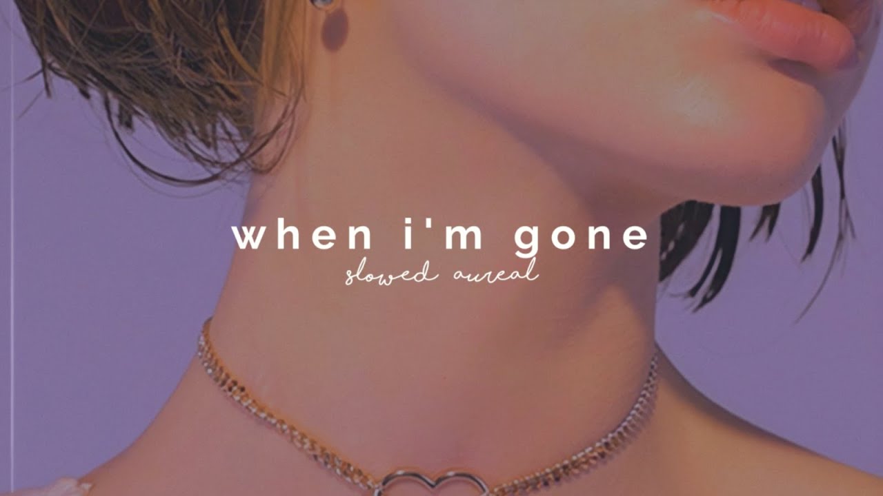 alesso, katy perry - when i'm gone (slowed + reverb)