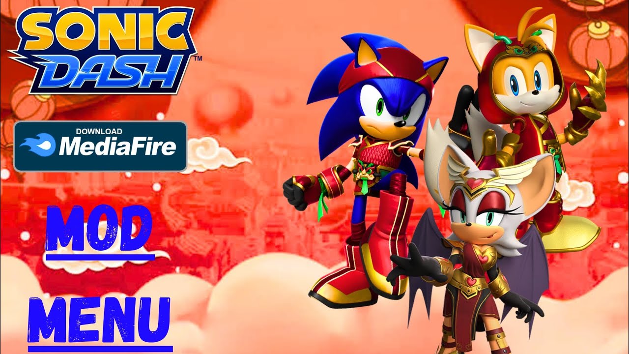 Mod Menu Sonic Dash 7.6.0 | Todos os personagens desbloqueados - YouTube
