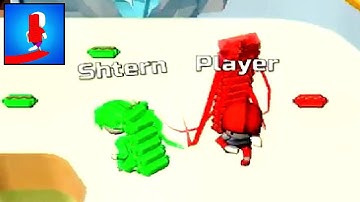 Bridge Race gameplay android, ios levels 26-28 | Gameplay A&I