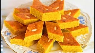 طريقة كيك الصفوف اللبناني lebanese sfouf recipe