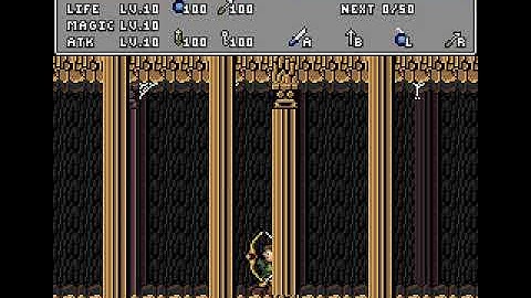 Zelda 2 engine v2 on Zquest