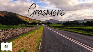 55 Minute Indoor Cycling Video Workout Scenic Lake District Grasmere UK Telemetry 4K