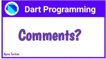 #3 Dart : First Dart Program || Comments In Dart || Hindi || Dart For Flutter || By Vivek Lodh