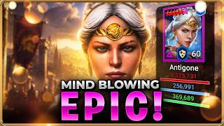 ANTIGONE Is Insane!! Raid: Shadow Legends Champion Showcase [Test Server]