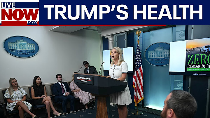 White House on President Trump's health, Alcatraz