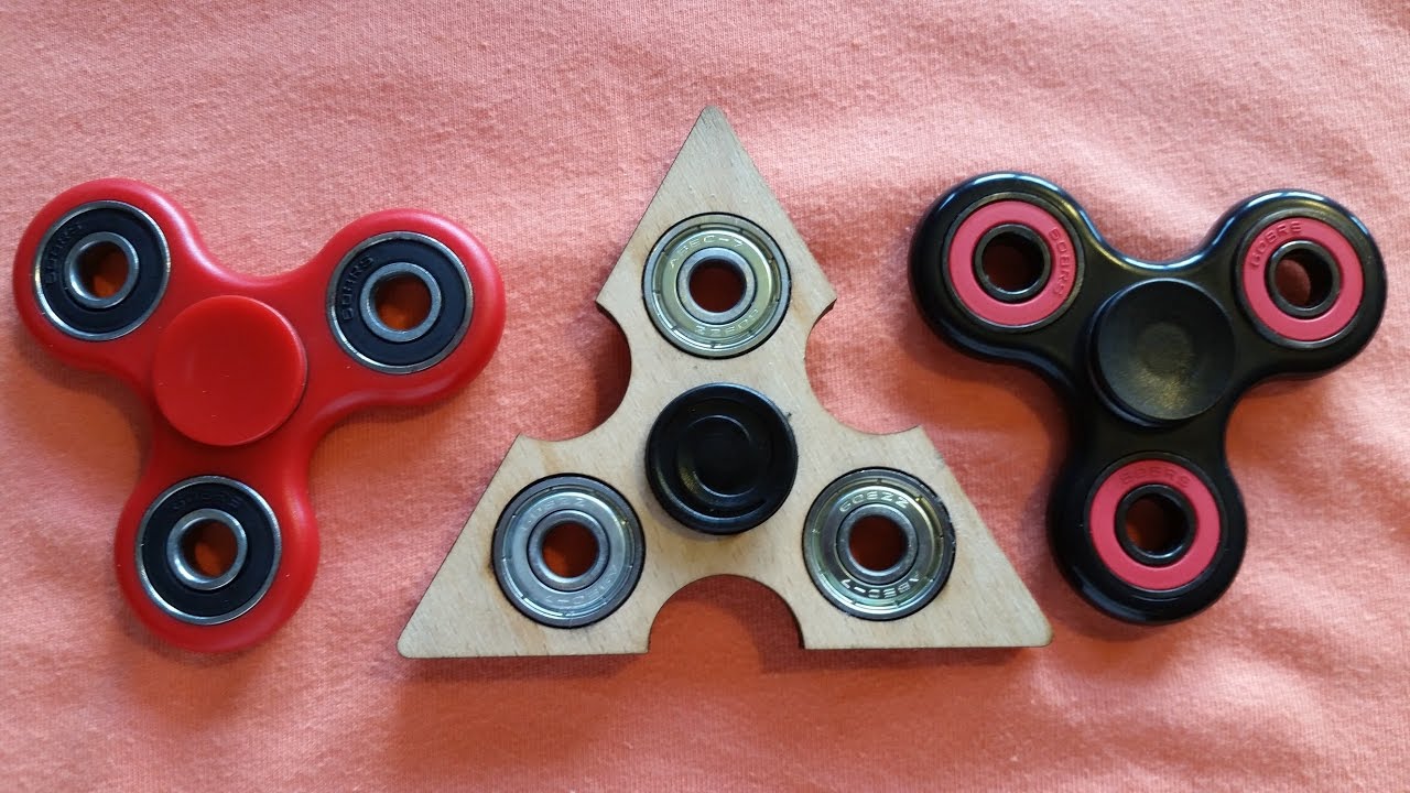 Three  Fidget Spinners from Wish Review (EDC) Wish.com Fidget Spinner Haul