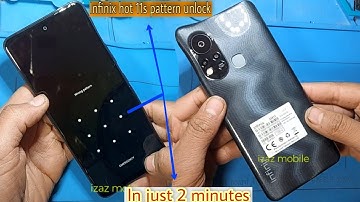 Infinix hot 11s Hard reset | Infinix x6812 pattern unlock