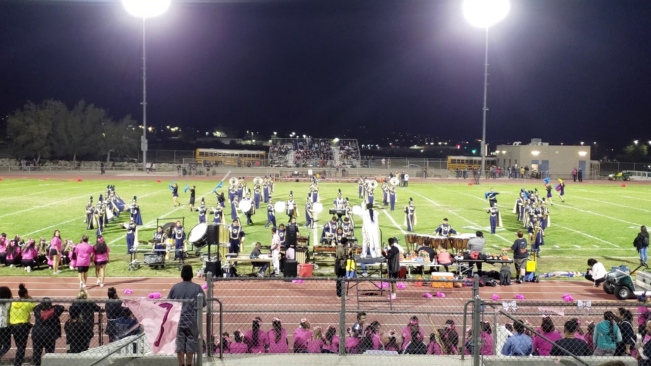 Desert Hot Springs high school marching band 2019 YouTube
