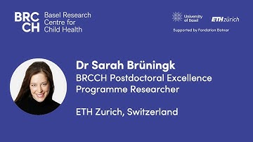 BRCCH  |  Sarah Brüningk - Future of Paediatric Research Spotlight Day