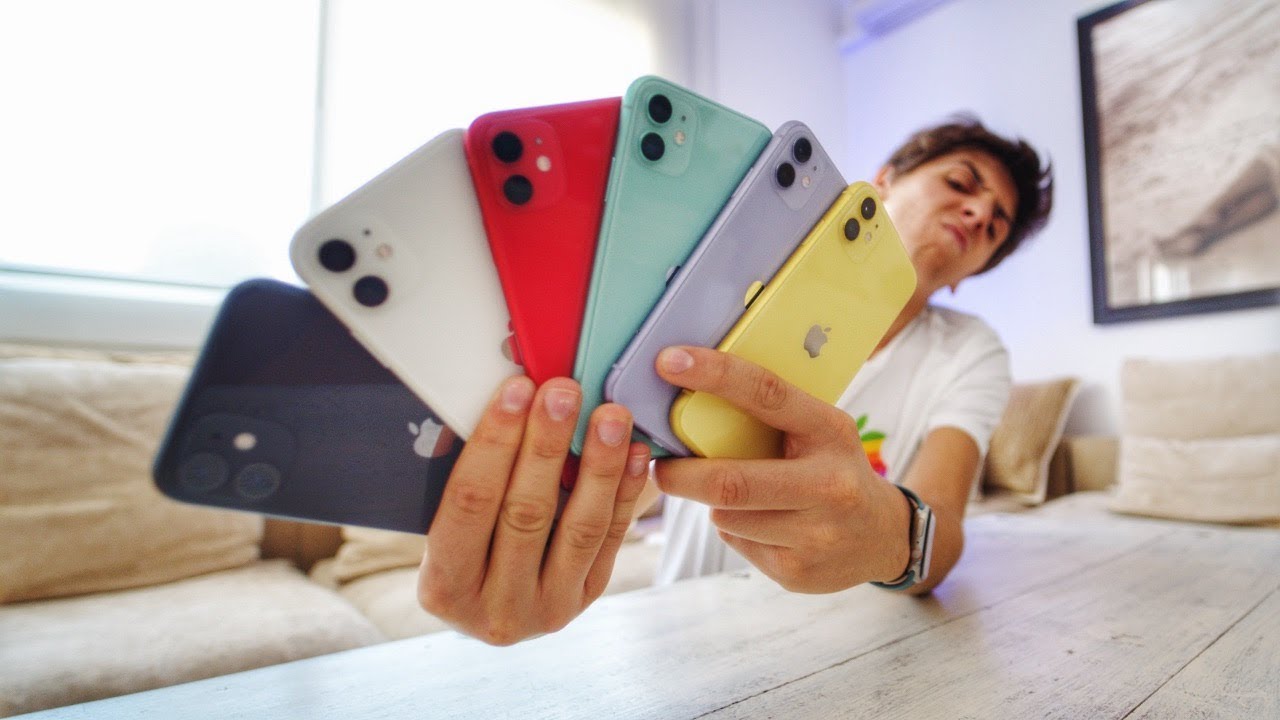 Insane Iphone 11 Unboxing All 6 Colors Youtube