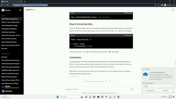 Python Extracting data from web page using Beautifulsoup