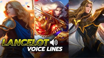 Lancelot Voice lines & Title - Old Lancelot, Revamp, Royal Matador and Swordmaster #MobileLegends