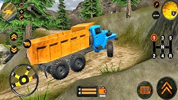 Backhoe Loader JCB Simulator Gameplay - Indian Vehicles Truck JCB Driving - Android Gameplay