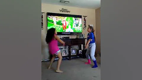 Dance battle.