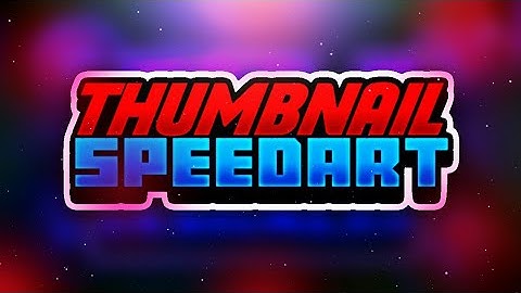 FIRST THUMBNAIL SPEEDART PS TOUCH