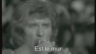 Video thumbnail of "Johnny Hallyday - Noël interdit (+ Paroles) (yanjerdu26)"
