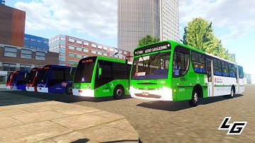 🔴Novas linhas, novos carros, trem no Proton Bus Simulator | Caio Apache Vip I OF-1721 Euro II +G27