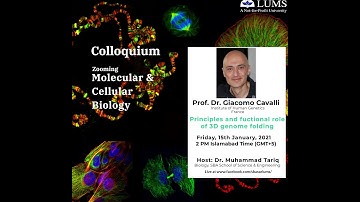 Principles and functional role of 3D genome folding by Prof. Dr. Giacomo Cavalli