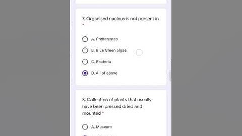 11th biology PAS google quiz 2021 #PSEB 7 August 2021 | Paper with solution |  +1 PAS